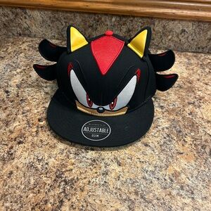 Bioworld Sonic the Hedgehog Shadow 3D Adjustable Hat OSFM